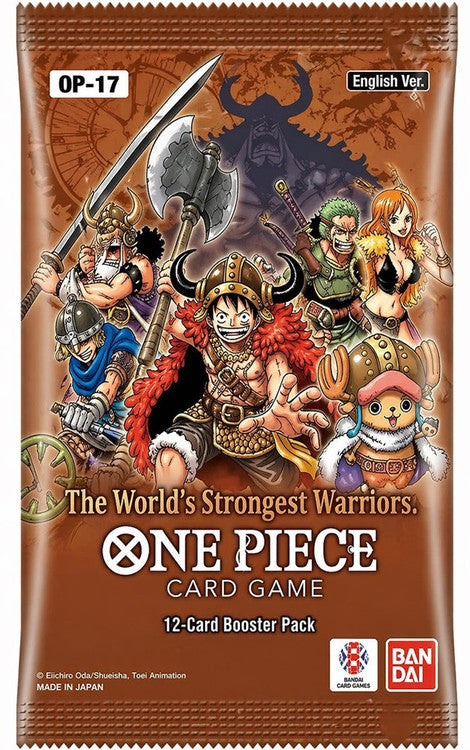 (Pre-Order) Card Game – The World’s Strongest Warriors OP-17 Booster Pack